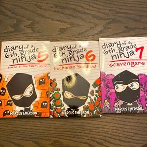 Diary of 6th grade ninja books